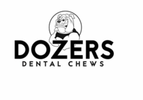 DOZERS DENTAL CHEWS Logo (USPTO, 04/23/2018)