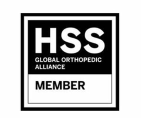 HSS GLOBAL ORTHOPEDIC ALLIANCE MEMBER Logo (USPTO, 23.01.2019)