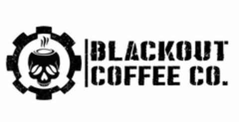 BLACKOUT COFFEE CO. Logo (USPTO, 24.05.2019)