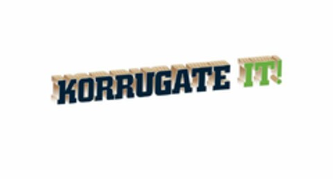 KORRUGATE IT! Logo (USPTO, 20.07.2019)