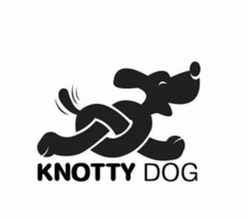 KNOTTY DOG Logo (USPTO, 10/02/2019)