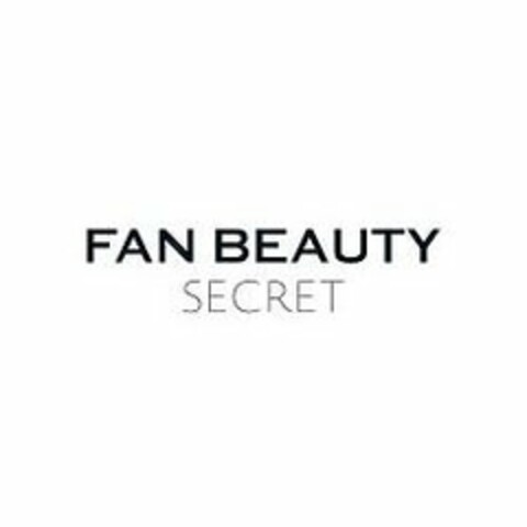 FAN BEAUTY SECRET Logo (USPTO, 01/16/2020)