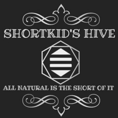 SHORTKID'S HIVE "ALL NATURAL IS THE SHORT OF IT" Logo (USPTO, 01/21/2020)