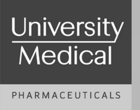 UNIVERSITY MEDICAL PHARMACEUTICALS Logo (USPTO, 08/03/2020)