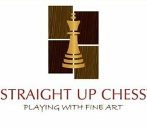 STRAIGHT UP CHESS PLAYING WITH FINE ART Logo (USPTO, 30.03.2009)