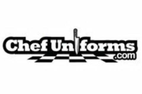 CHEFUNIFORMS.COM Logo (USPTO, 02.04.2009)