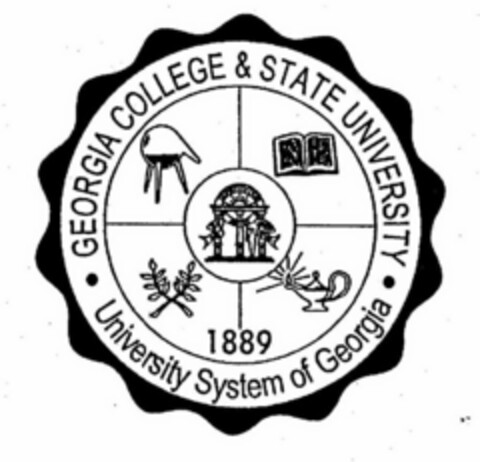 GEORGIA COLLEGE & STATE UNIVERSITY · UNIVERSITY SYSTEM OF GEORGIA · 1889 Logo (USPTO, 15.05.2009)