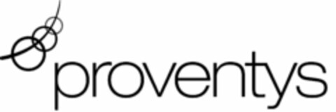 PROVENTYS Logo (USPTO, 06/23/2009)