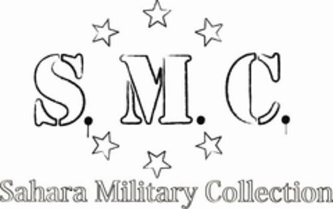 S.M.C. SAHARA MILITARY COLLECTION Logo (USPTO, 19.08.2009)