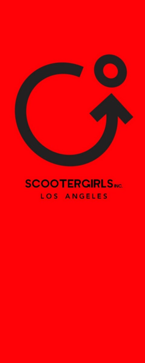 SCOOTERGIRLS INC. LOS ANGELES Logo (USPTO, 21.10.2009)