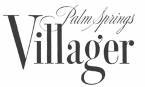 PALM SPRINGS VILLAGER Logo (USPTO, 05.03.2010)