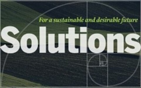 SOLUTIONS FOR A SUSTAINABLE AND DESIRABLE FUTURE Logo (USPTO, 26.03.2010)