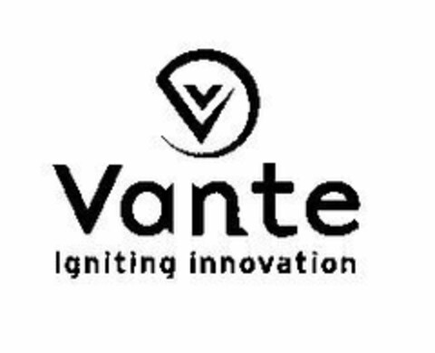 V VANTE IGNITING INNOVATION Logo (USPTO, 07/13/2010)