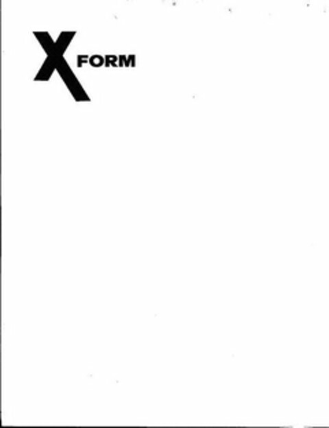 X FORM Logo (USPTO, 14.12.2010)