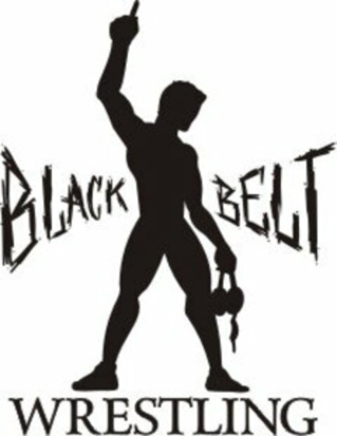 BLACK BELT WRESTLING Logo (USPTO, 18.12.2010)