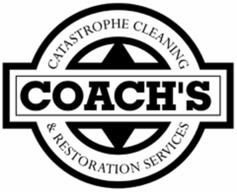 COACH'S CATASTROPHE CLEANING & RESTORATION SERVICES Logo (USPTO, 07.01.2011)