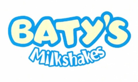 BATY'S MILKSHAKES Logo (USPTO, 02.02.2011)