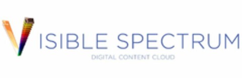 VISIBLE SPECTRUM DIGITAL CONTENT CLOUD Logo (USPTO, 06/23/2011)