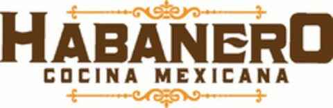 HABANERO COCINA MEXICANA Logo (USPTO, 12/09/2011)