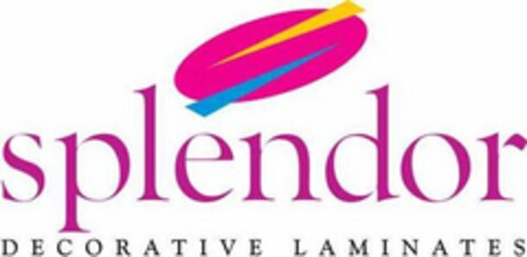 SPLENDOR      D  E  C  O  R  A  T  I  V  E       L  A  M  I  N  A  T  E  S Logo (USPTO, 02/08/2012)