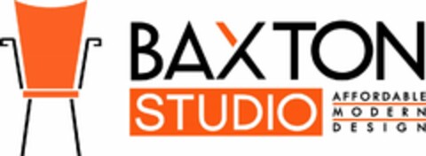 BAXTON STUDIO AFFORDABLE MODERN DESIGN Logo (USPTO, 05/03/2012)