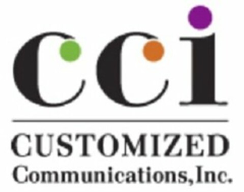 CCI CUSTOMIZED COMMUNICATIONS, INC Logo (USPTO, 08/07/2012)