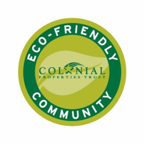 ECO-FRIENDLY COMMUNITY COLONIAL PROPERTIES TRUST Logo (USPTO, 01.10.2012)
