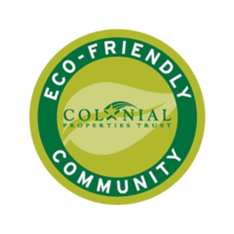 ECO-FRIENDLY COMMUNITY COLONIAL PROPERTIES TRUST Logo (USPTO, 10/01/2012)