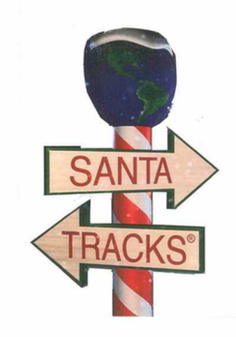 SANTA TRACKS Logo (USPTO, 11/28/2012)