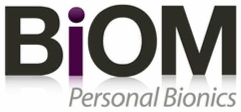 BIOM PERSONAL BIONICS Logo (USPTO, 03/12/2013)