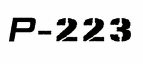 P-223 Logo (USPTO, 05.04.2013)