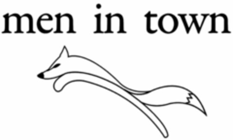 MEN IN TOWN Logo (USPTO, 07/15/2013)