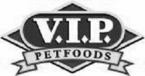 V.I.P. PETFOODS Logo (USPTO, 21.08.2013)