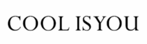 COOL IS YOU Logo (USPTO, 12/24/2013)