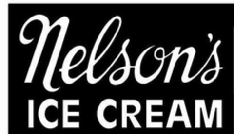 NELSON'S ICE CREAM Logo (USPTO, 24.06.2014)