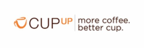 CUP UP MORE COFFEE BETTER CUP Logo (USPTO, 06/24/2014)