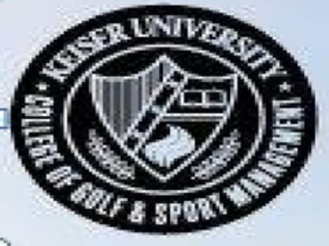 KEISER UNIVERSITY COLLEGE OF GOLF & SPORT MANAGEMENT Logo (USPTO, 11.09.2014)