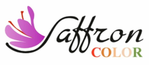 SAFFRON COLOR Logo (USPTO, 10.10.2014)