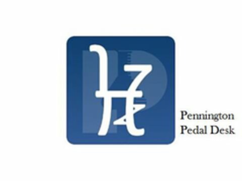 P PENNINGTON PEDAL DESK Logo (USPTO, 26.11.2014)