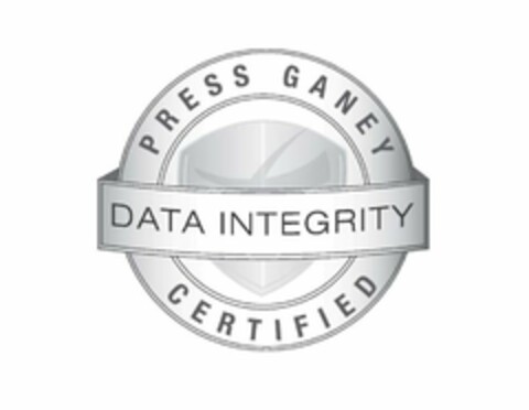 PRESS GANEY DATA INTEGRITY CERTIFIED Logo (USPTO, 15.05.2015)