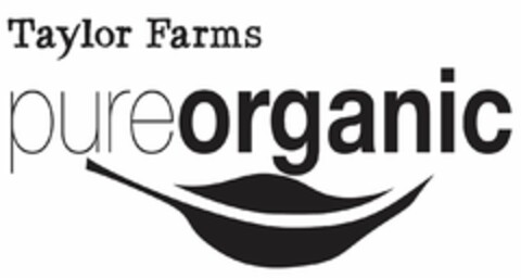TAYLOR FARMS PUREORGANIC Logo (USPTO, 13.07.2015)