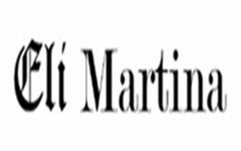 ELI MARTINA Logo (USPTO, 26.10.2015)