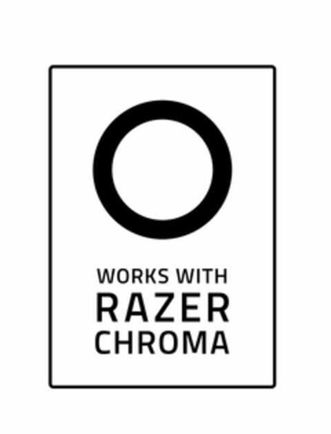 WORKS WITH RAZER CHROMA Logo (USPTO, 04.01.2016)