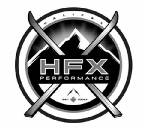 HFX PERFORMANCE HALIFAX EST. TODAY Logo (USPTO, 18.11.2016)