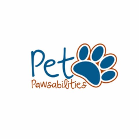 PET PAWSABILITIES Logo (USPTO, 11.04.2017)