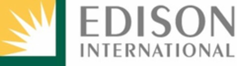 EDISON INTERNATIONAL Logo (USPTO, 06/27/2017)