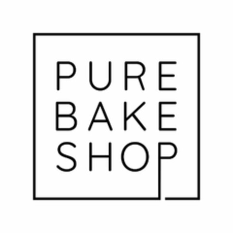 PURE BAKE SHOP Logo (USPTO, 10/17/2017)