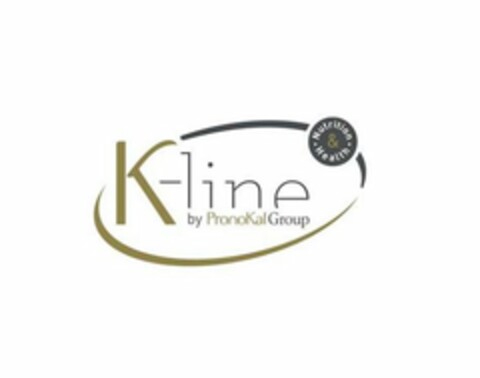 K-LINE BY PRONOKAL GROUP · NUTRITION · & HEALTH Logo (USPTO, 05/15/2018)