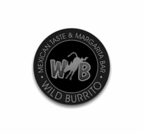 W B WILD BURRITO ·MEXICAN TASTE & MARGARITA BAR· Logo (USPTO, 15.06.2019)