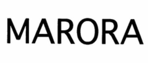 MARORA Logo (USPTO, 08/01/2019)